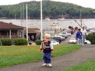 Alexander in Bar Harbor, Maine