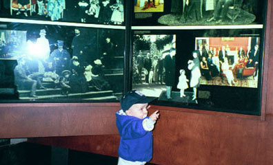 At the White House Visitor Center